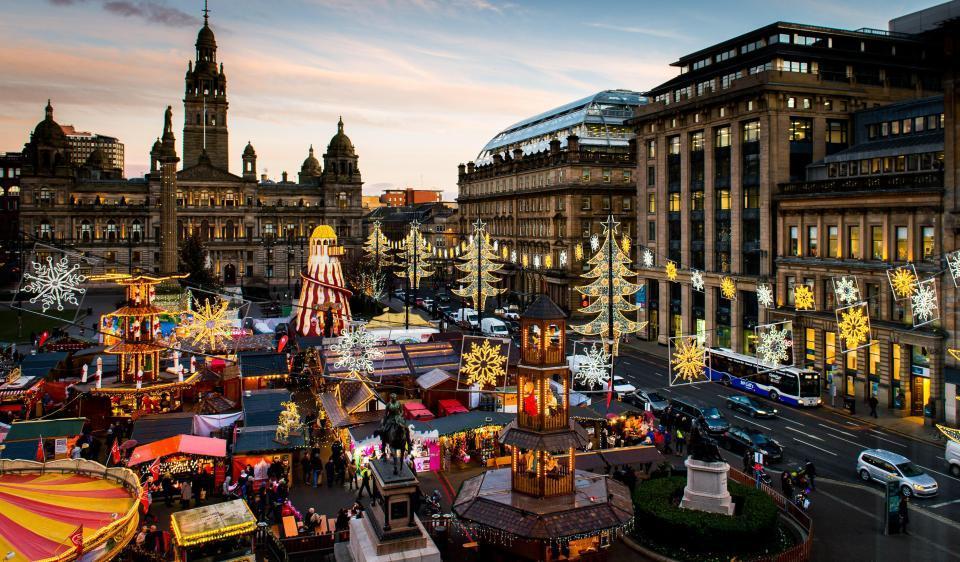 Glasgow Central Station Skyline Apartment With Parking Номер фото