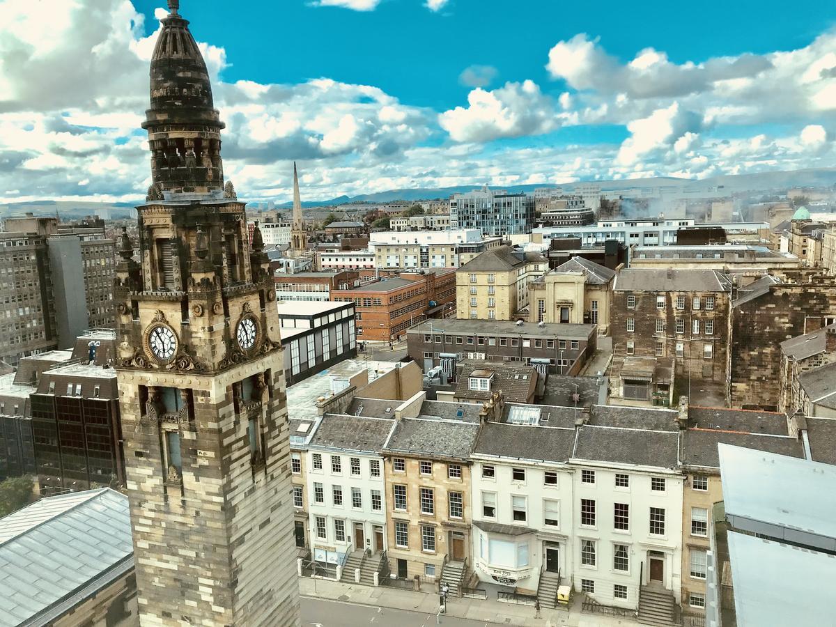 Glasgow Central Station Skyline Apartment With Parking Экстерьер фото