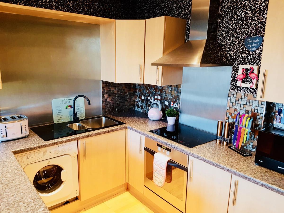 Glasgow Central Station Skyline Apartment With Parking Экстерьер фото